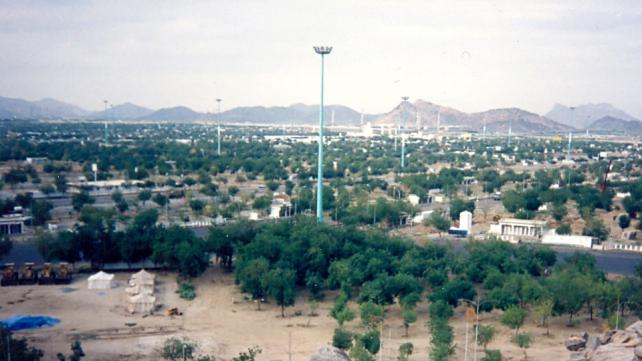 View of the field of Muzdalifah