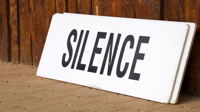 American Muslims have remained silent on many issues since September 11th 2001. <a href = “http://commons.wikimedia.org/wiki/File:Taize-Silence.jpg”>Link to original photo</a>