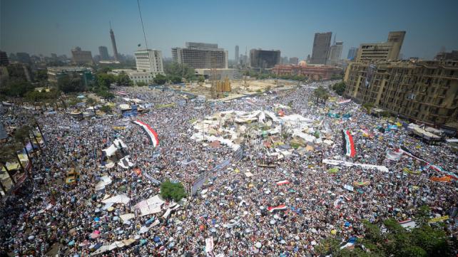 Tahrir Square on July 29 2011 during the Friday of unity.