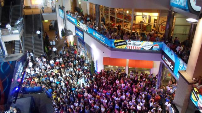 Charlotte EpiCentre during the 2012 Democratic National Convention