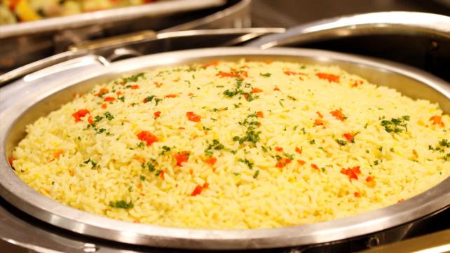 Mujaddara, a traditional middle eastern dish, is sometimes made with rice, or, in certain regional variations, with cracked wheat or bulgur. Middleeastern Rice : Middle East Recipe Rice Pilaf A Lebanese Rice Dish Soundvision Com