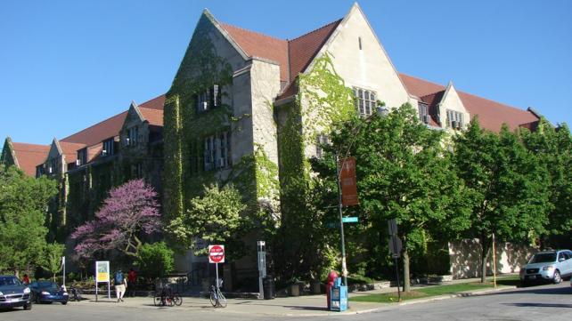 Building of the Oriental Institute in Chicago