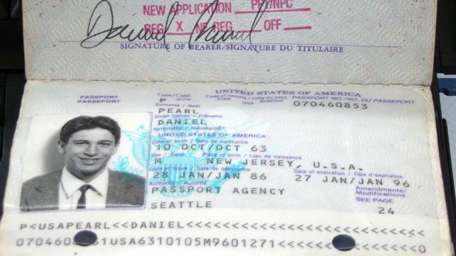 The Passport of Daniel Pearl