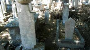 View of the Ottoman Cemetary in Rhodes