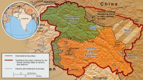 Map of Kashmir