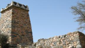 An old look-out tower in Taif